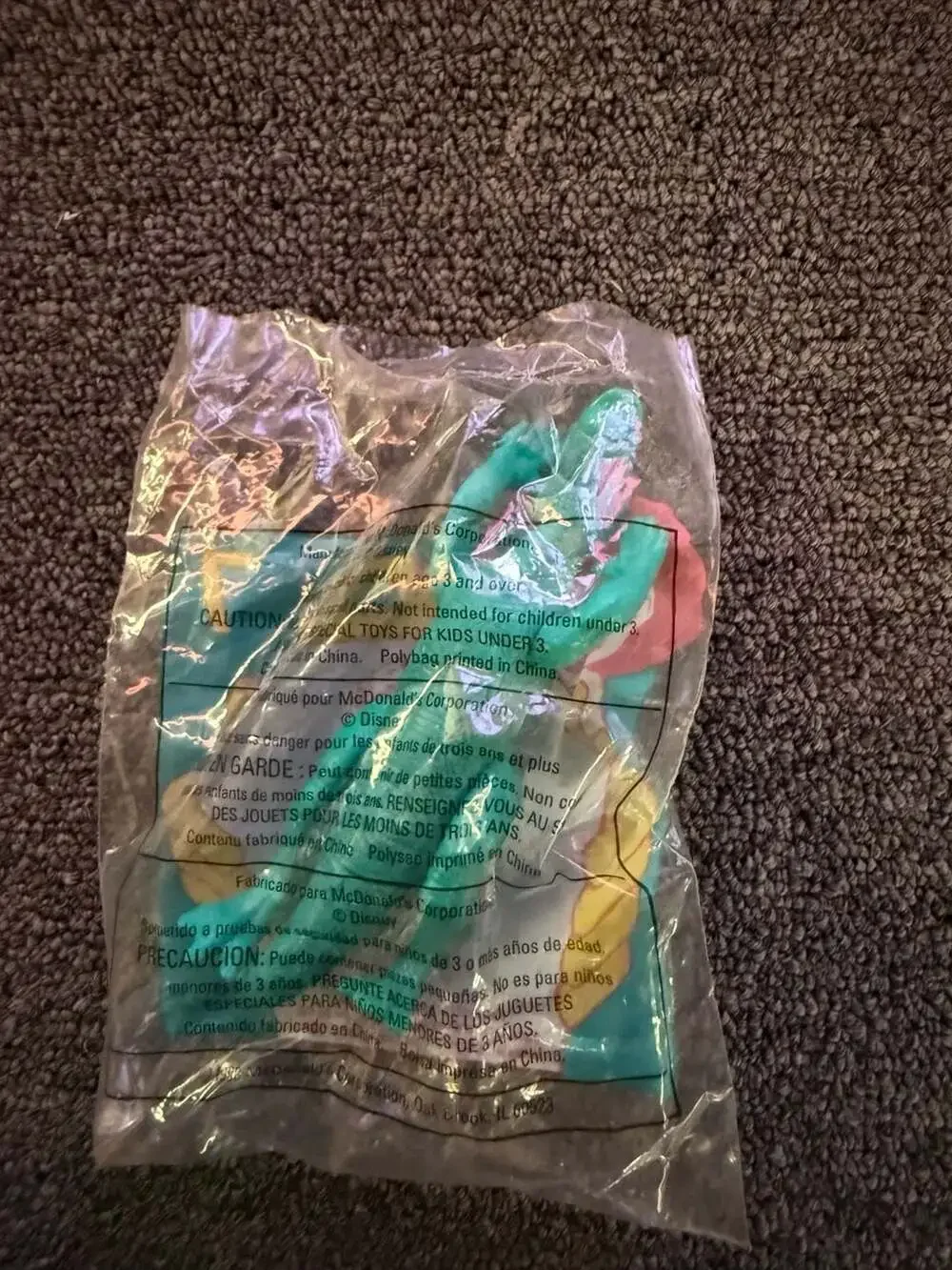 1998 McDonald's Happy Meal Disney's Animal Kingdom #7 Iguanodon Figurine